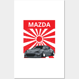 mazda rx7 Posters and Art